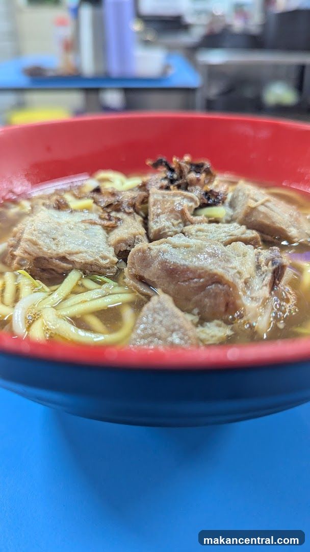 Bowl of Noodles with Meat