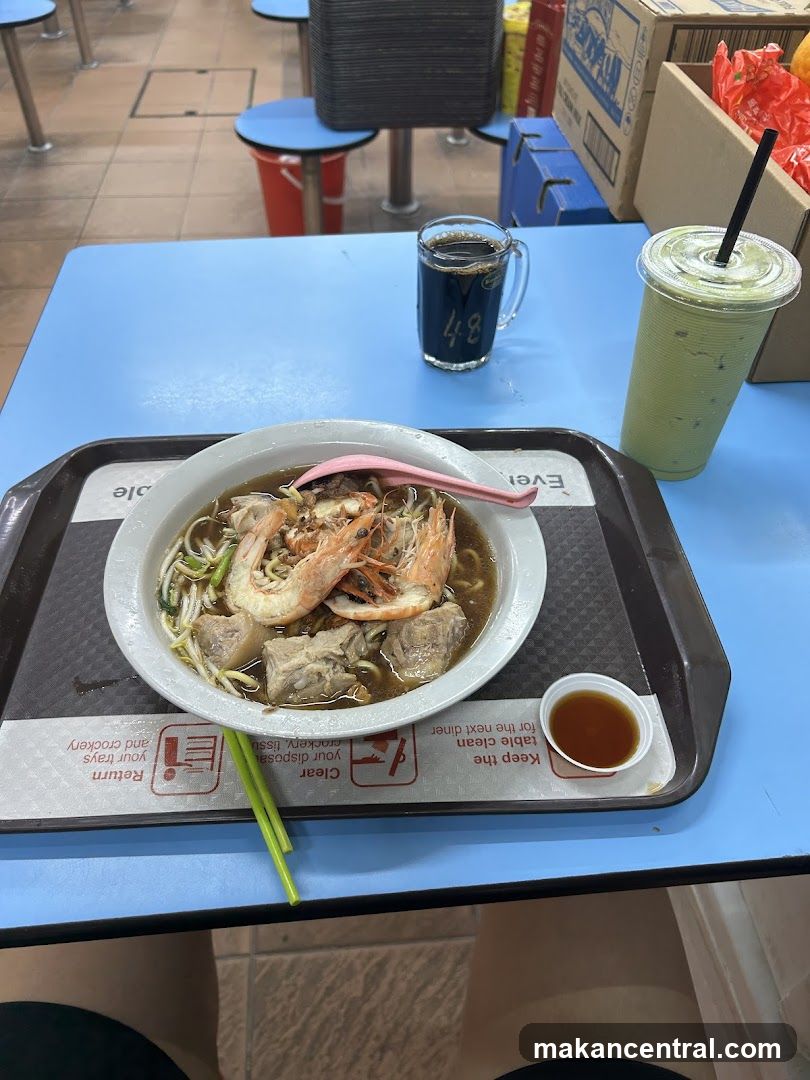 Food and Drinks on Table