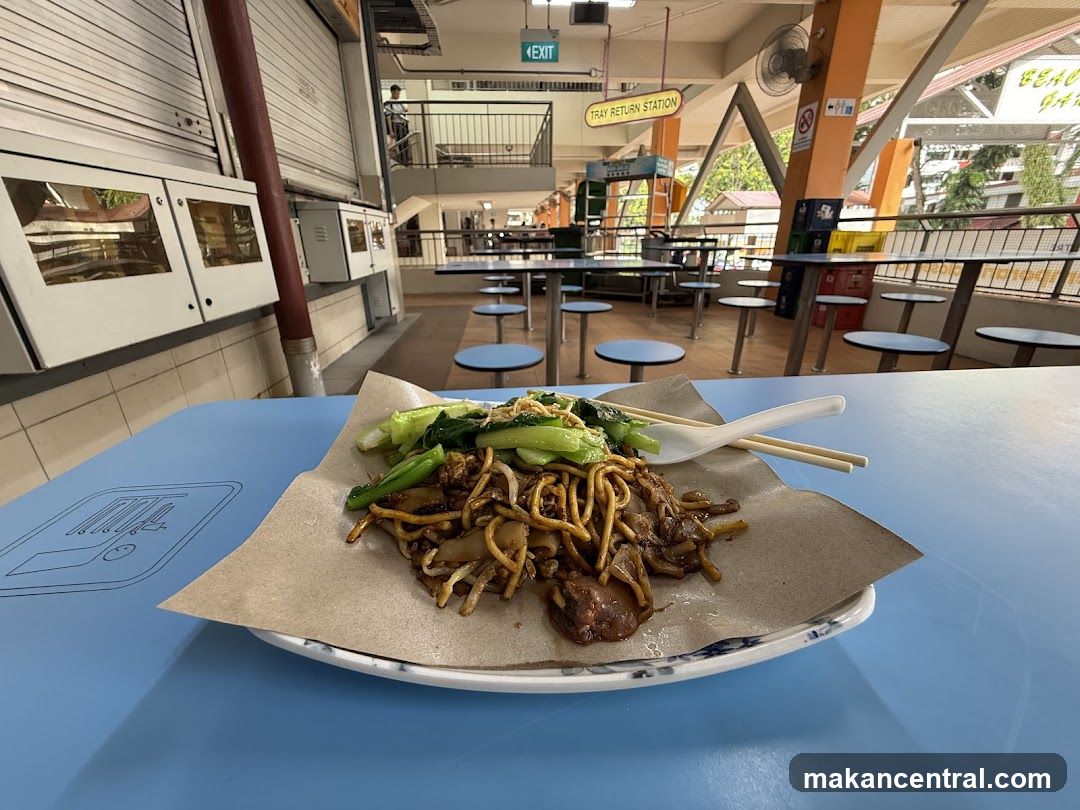 Food at a hawker center