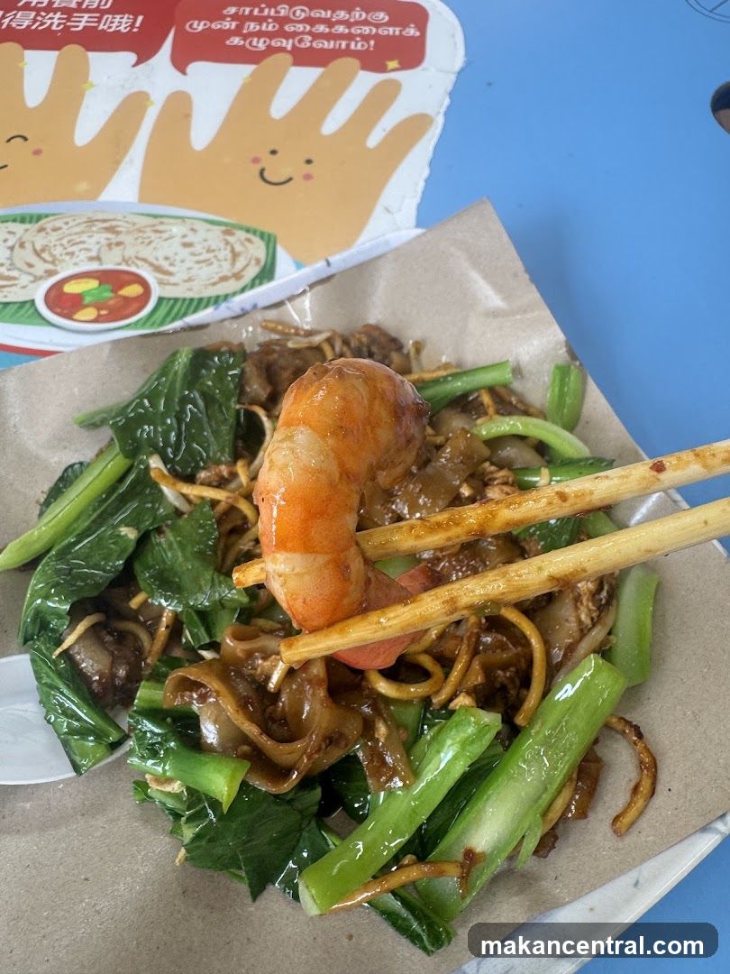 Char Kway Teow with Shrimp