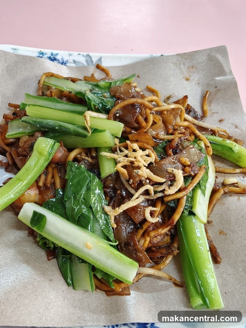 Stir-fried noodles with vegetables