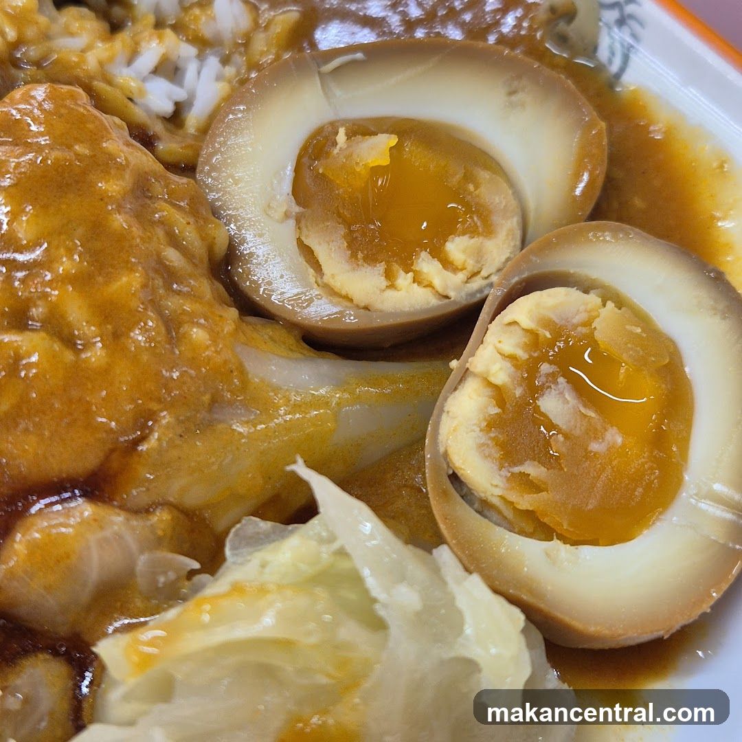 Braised Eggs with Rice