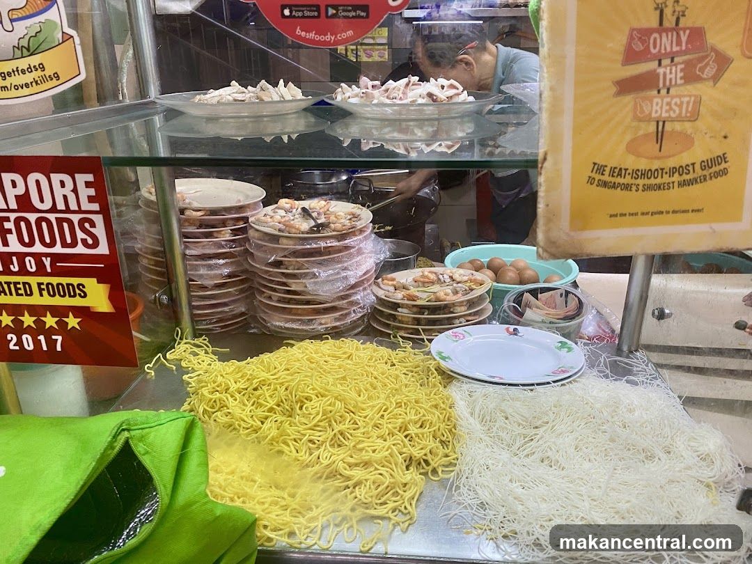 Hawker Food Stall Ingredients