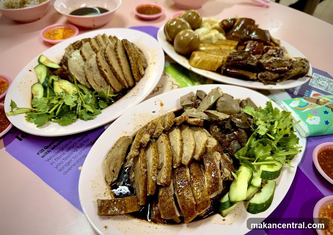 Braised Duck and Sides