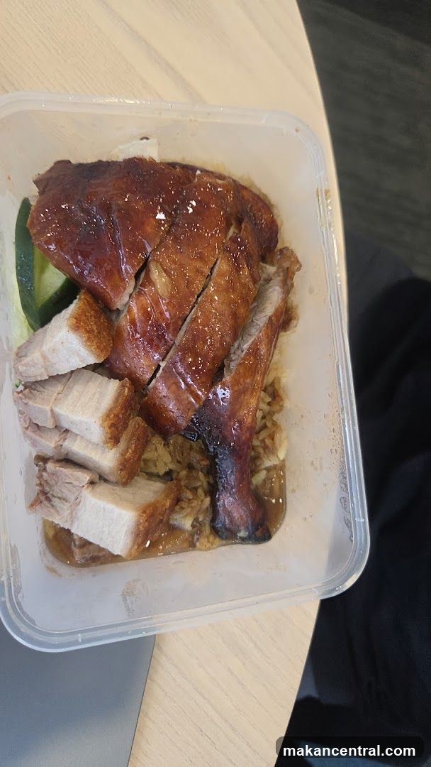 Roast Duck and Pork Rice