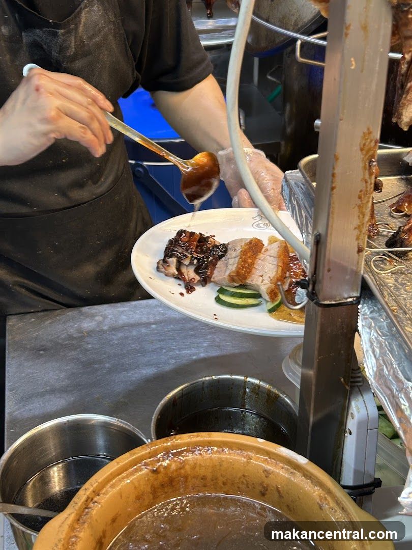 Roast Duck and Pork Platter