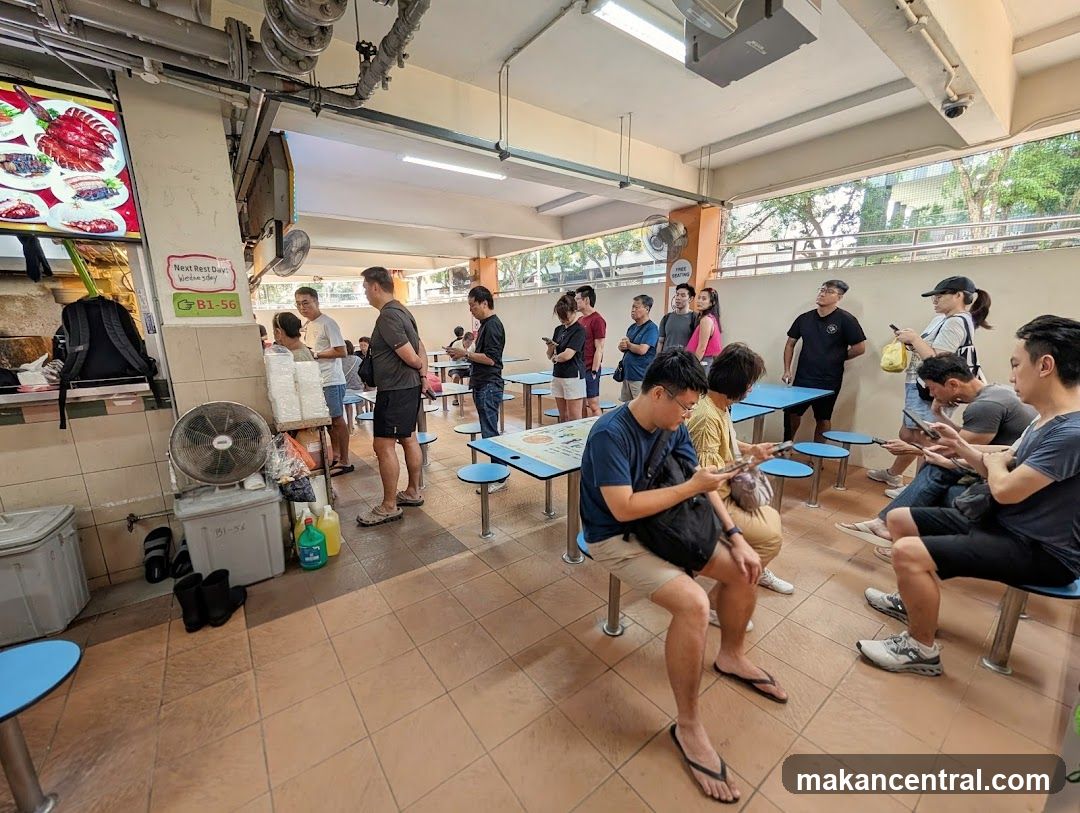 Food Stall Seating Area