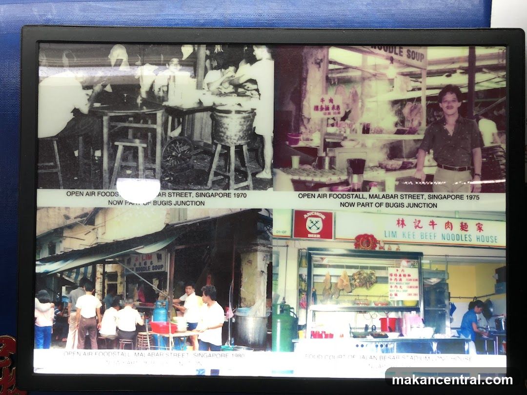 Collage of Food Stalls