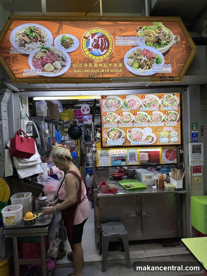 Bugis (Longhouse) Lim Kee Beef Noodles