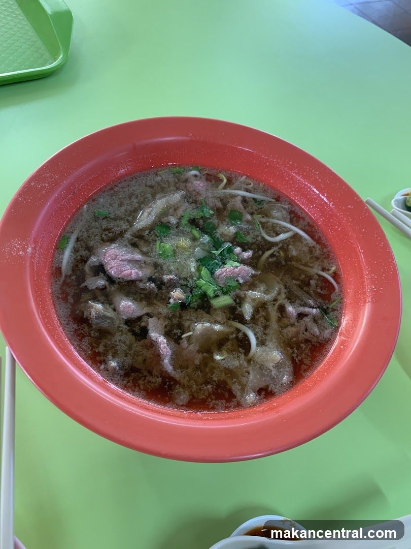 Beef noodle soup
