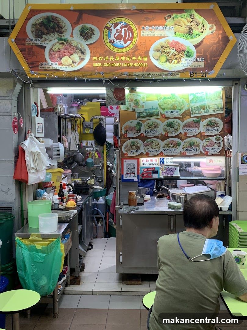 Bugis (Longhouse) Lim Kee Beef Noodles
