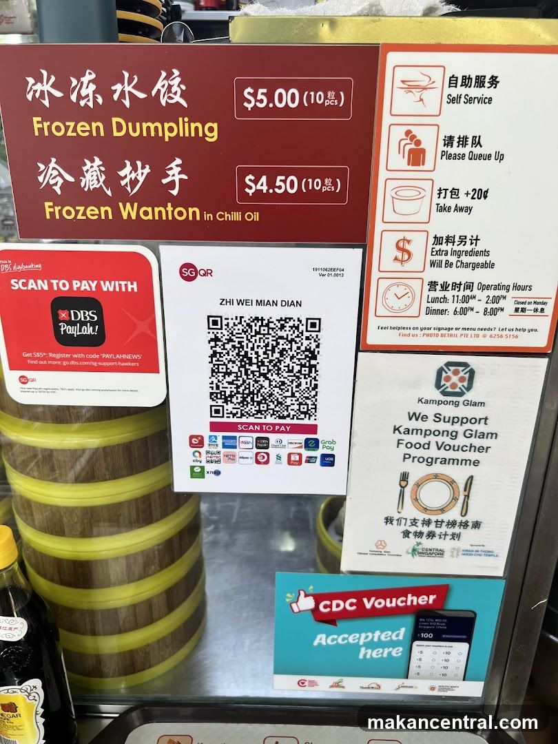 Food Stall Signage