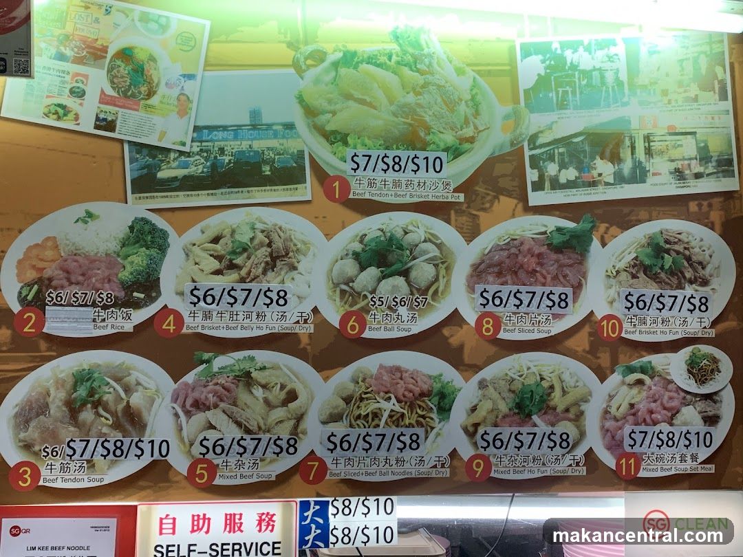 Food Menu Display