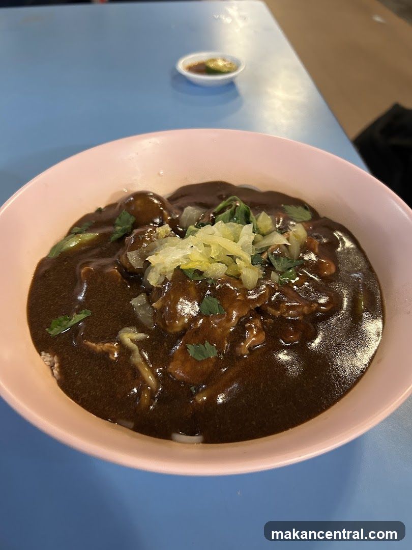 Bowl of Braised Meat Noodles