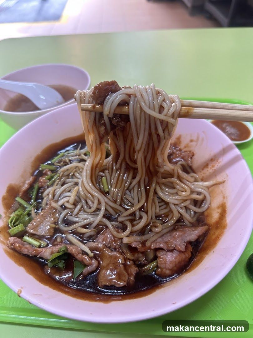 Noodles with Sliced Beef