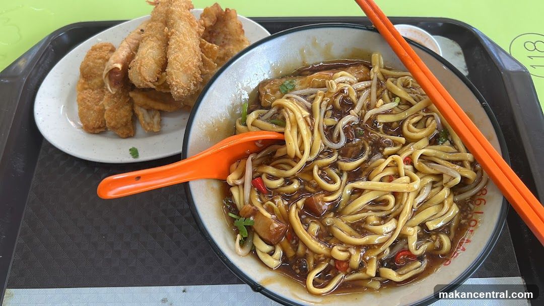Noodles and Fried Food