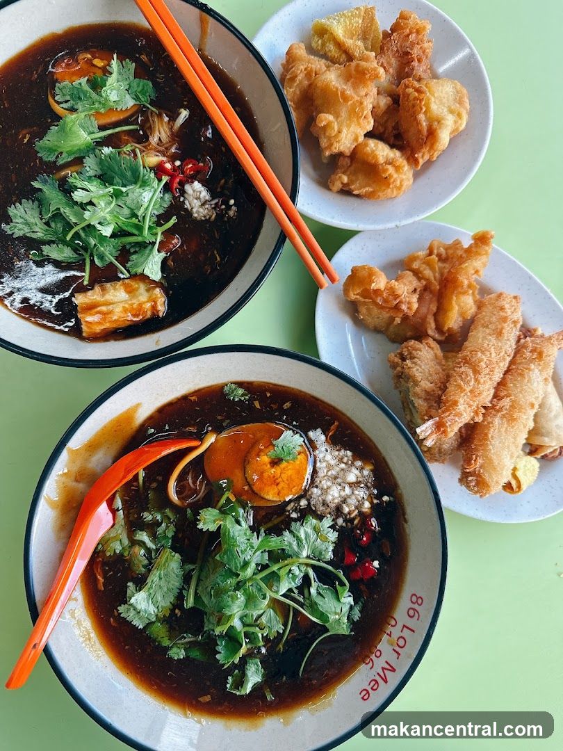 Lor Mee with Fried Sides