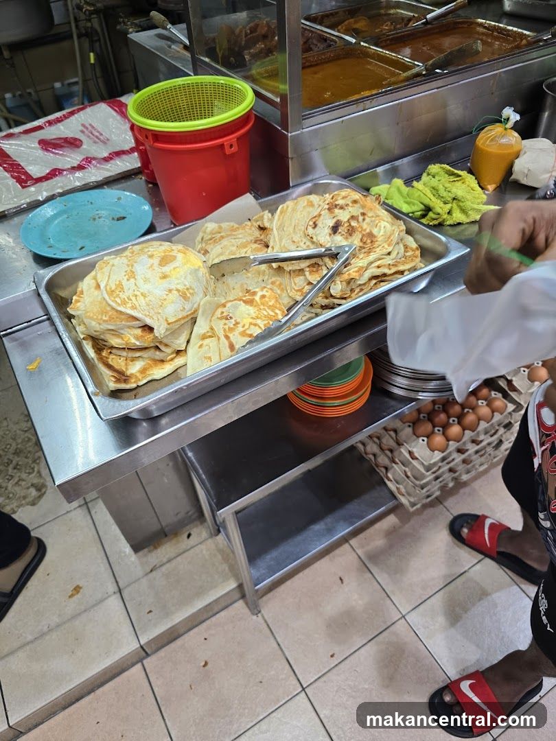 Roti Canai Preparation