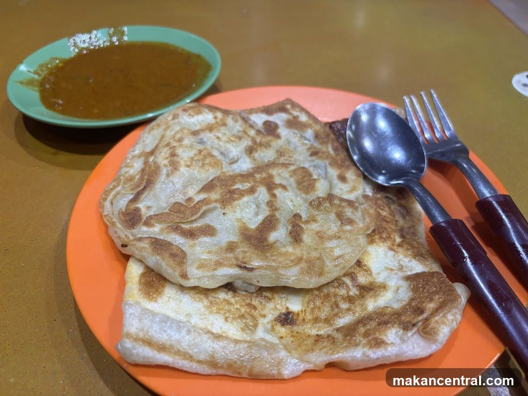 Roti Canai with Curry