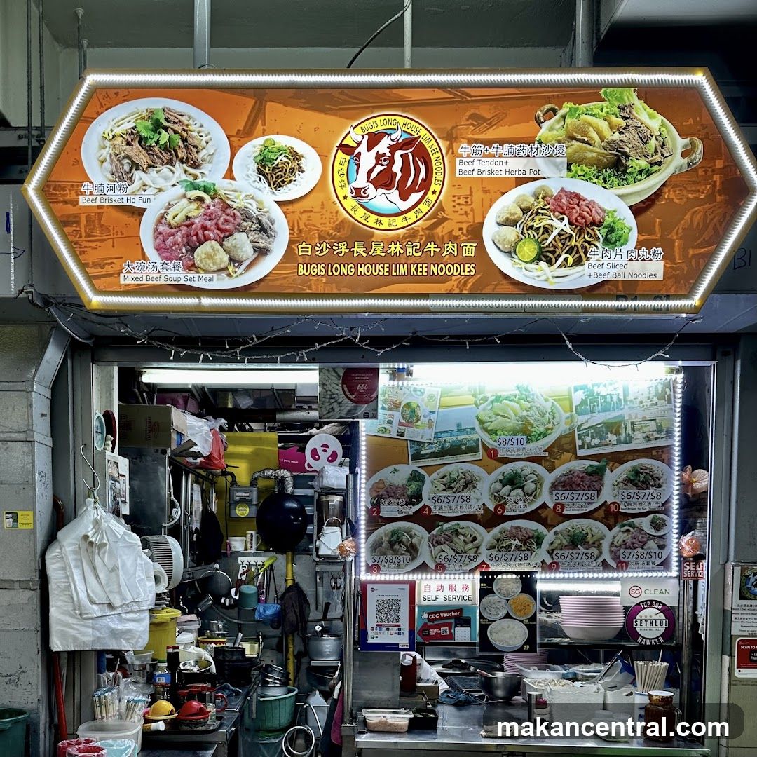 Bugis Long House Lim Kee Noodles Stall
