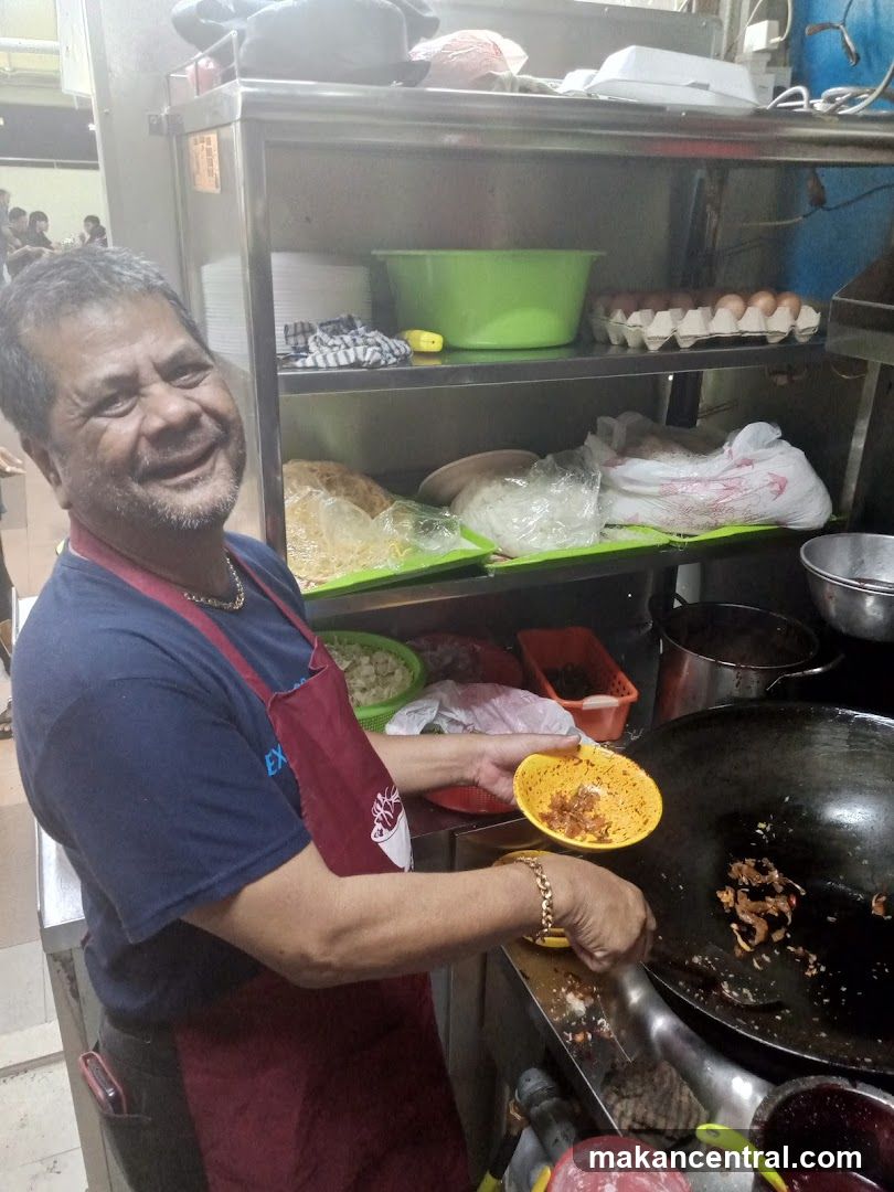 Cook preparing food