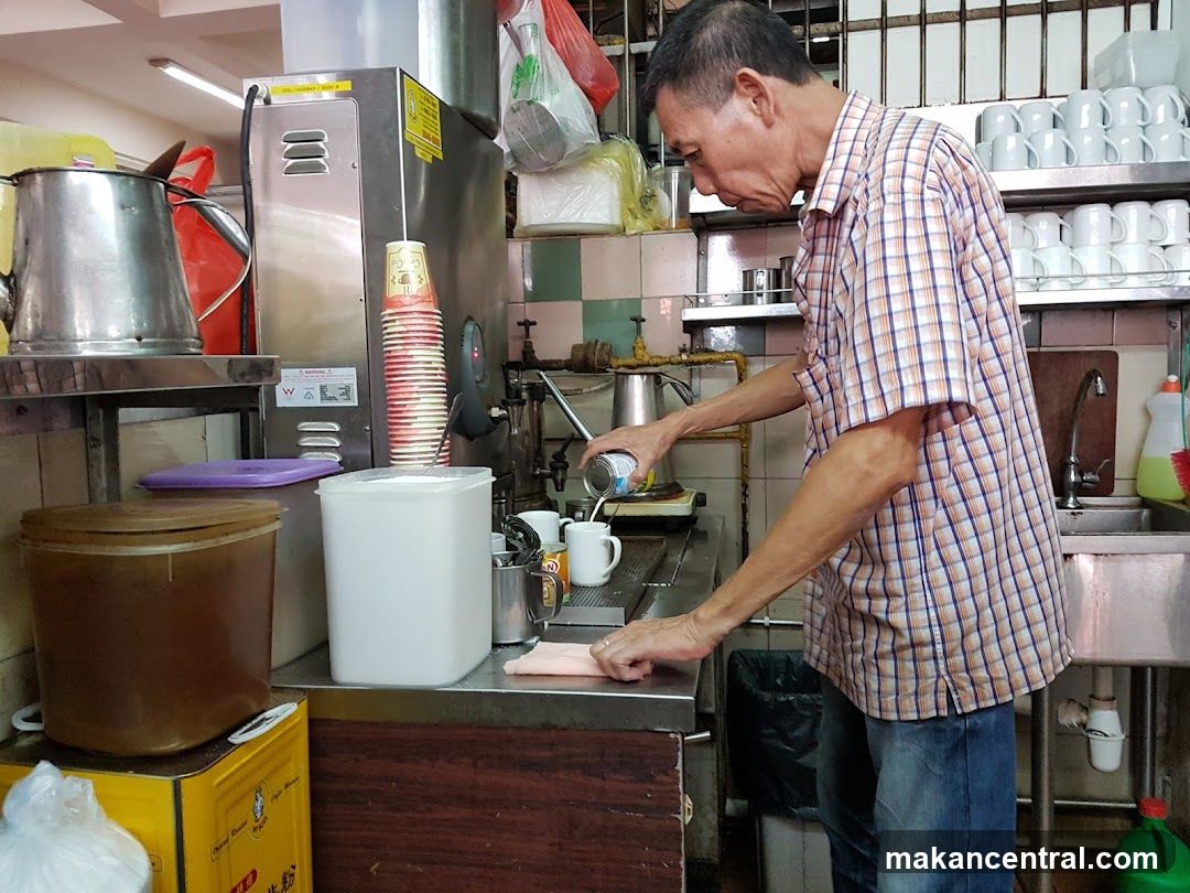 Man preparing a drink