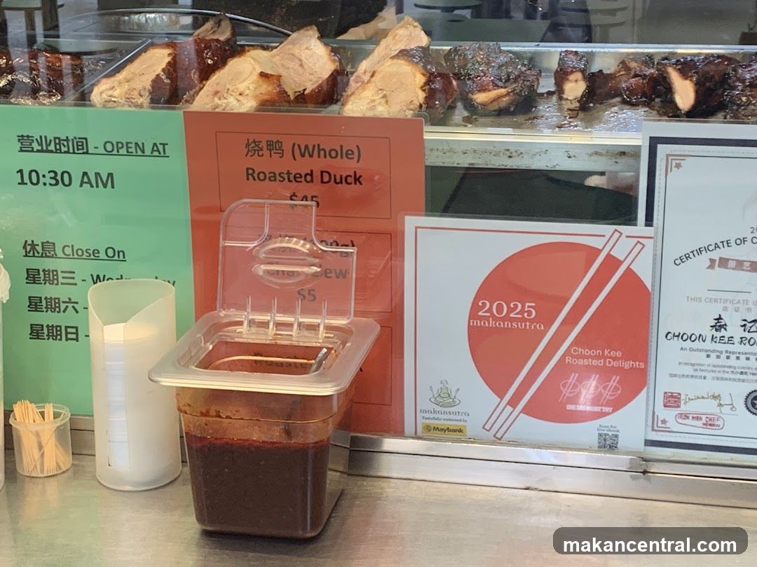Roasted Duck Display