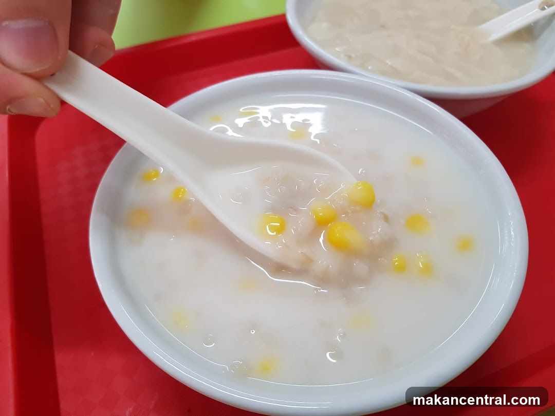 Dessert with Corn
