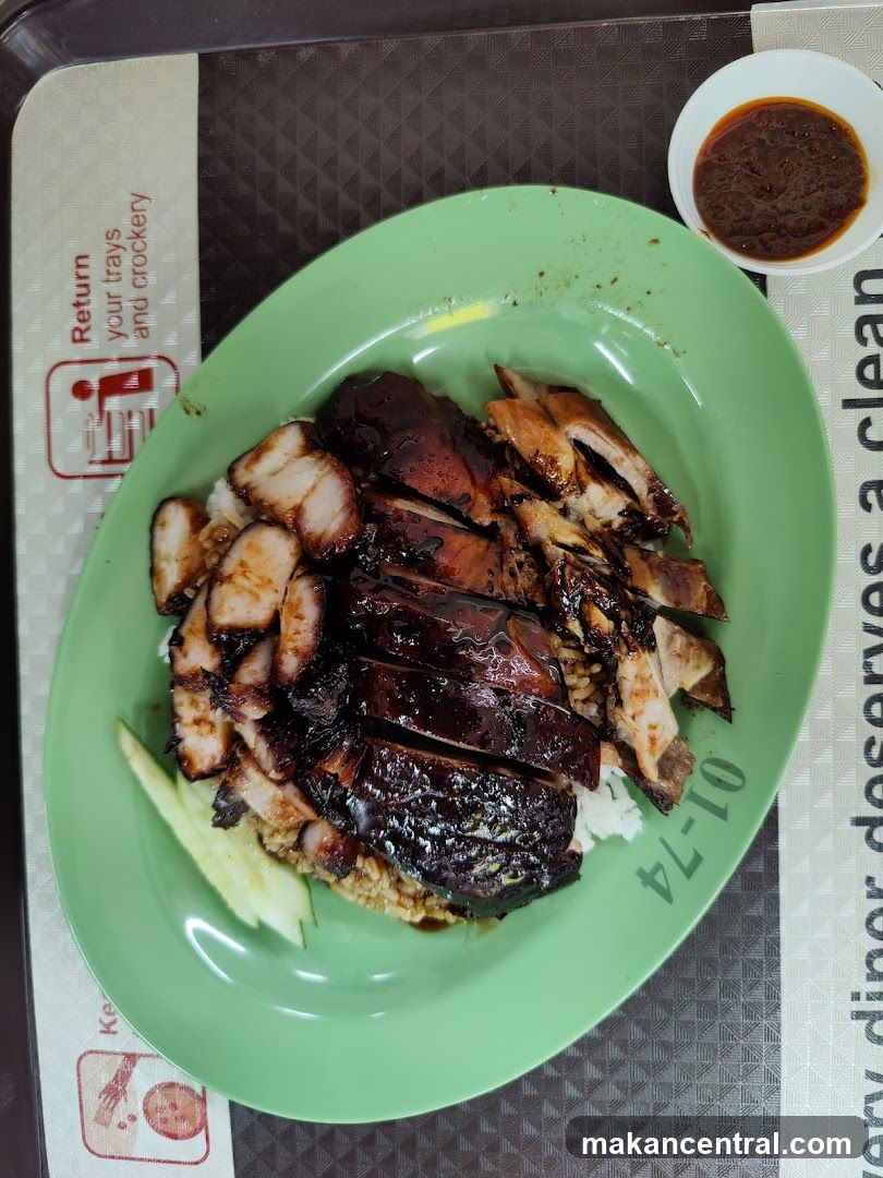 Roast Meats with Rice
