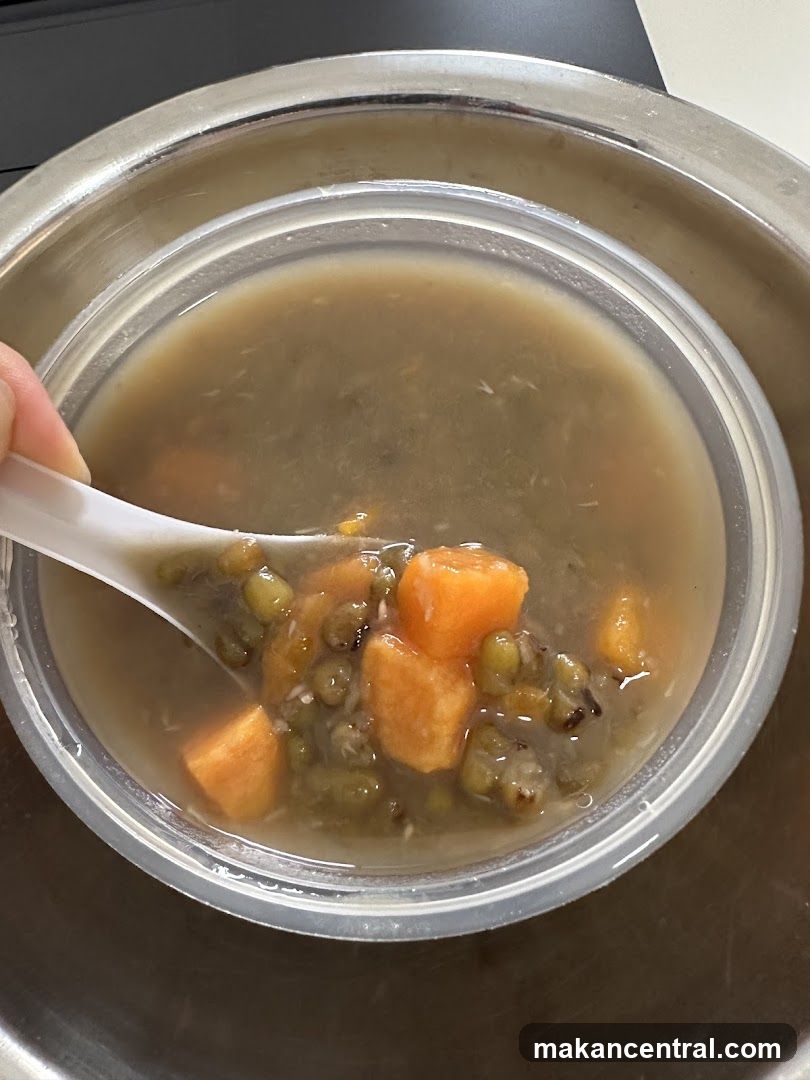 Mung Bean and Sweet Potato Dessert