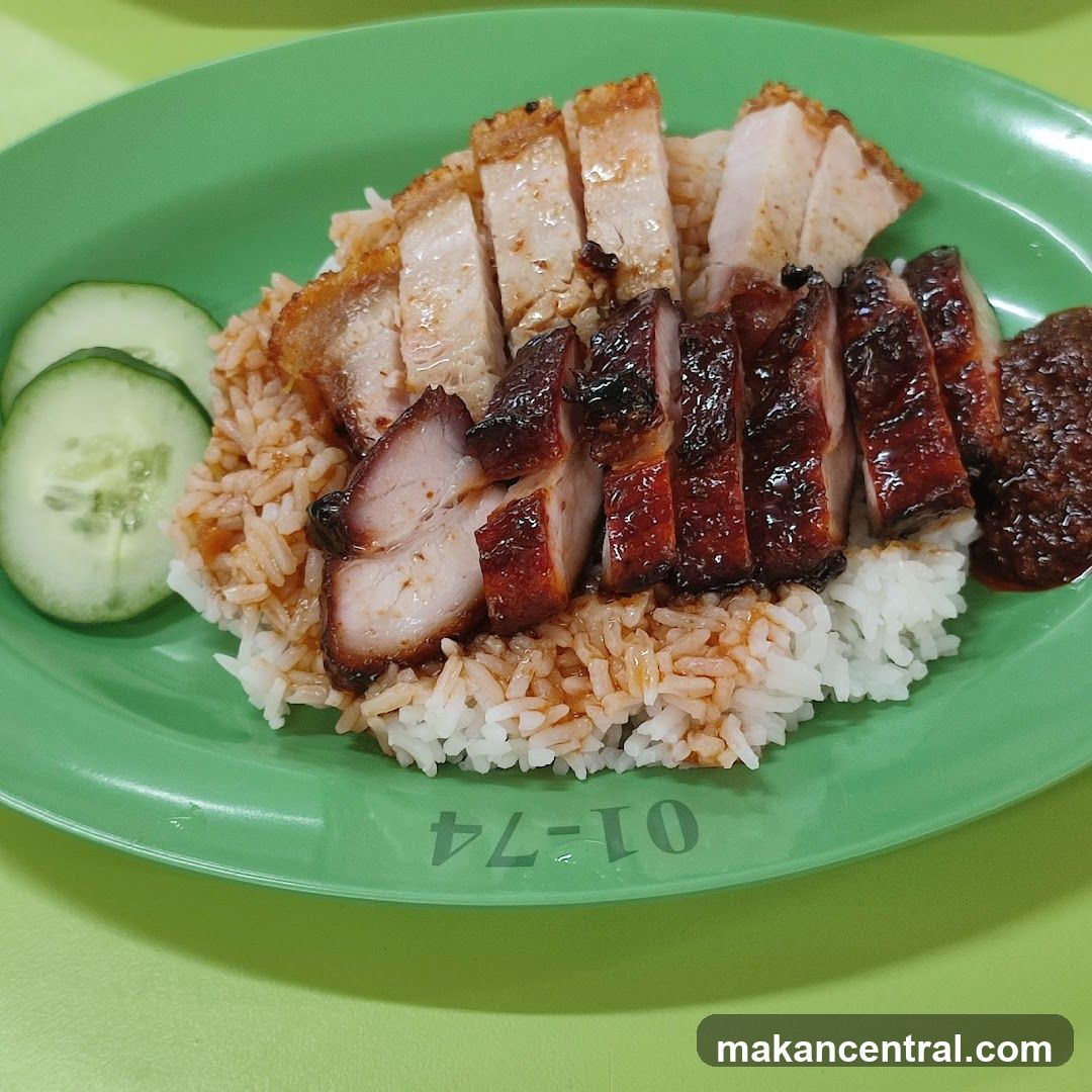 Roast Pork and Char Siu Rice