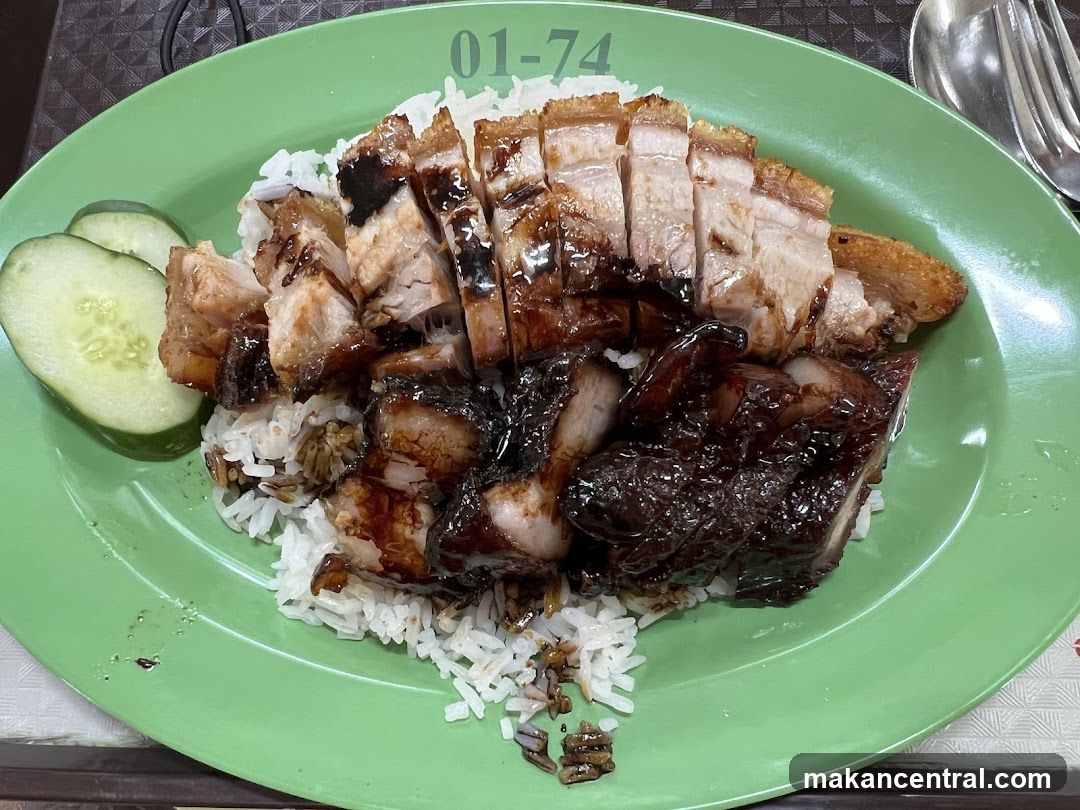 Roast Pork and Char Siu Rice