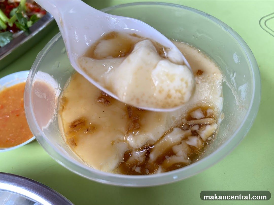 Dessert with Syrup and Toppings