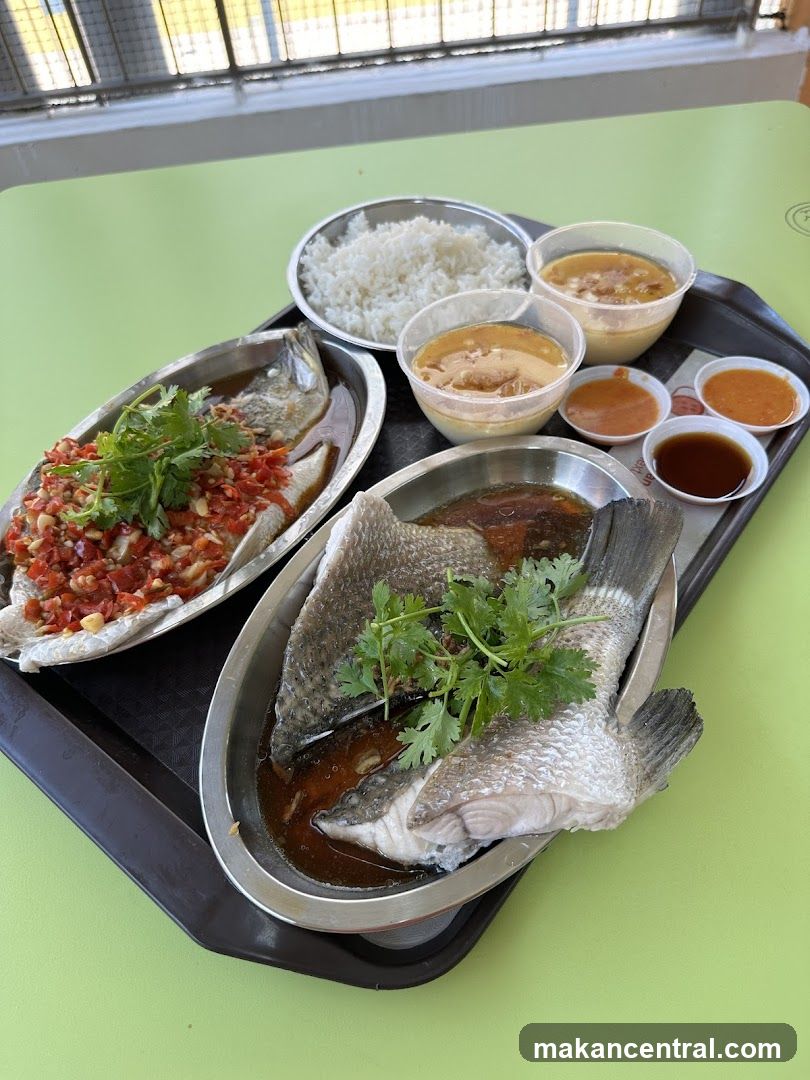 Steamed Fish Meal