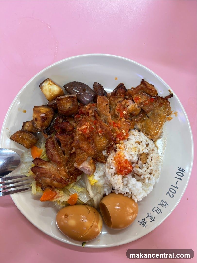 Chicken and Rice Plate