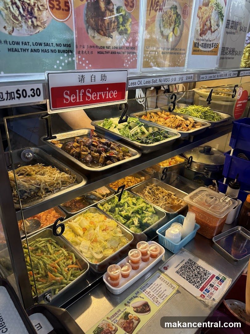 Self-Service Food Display