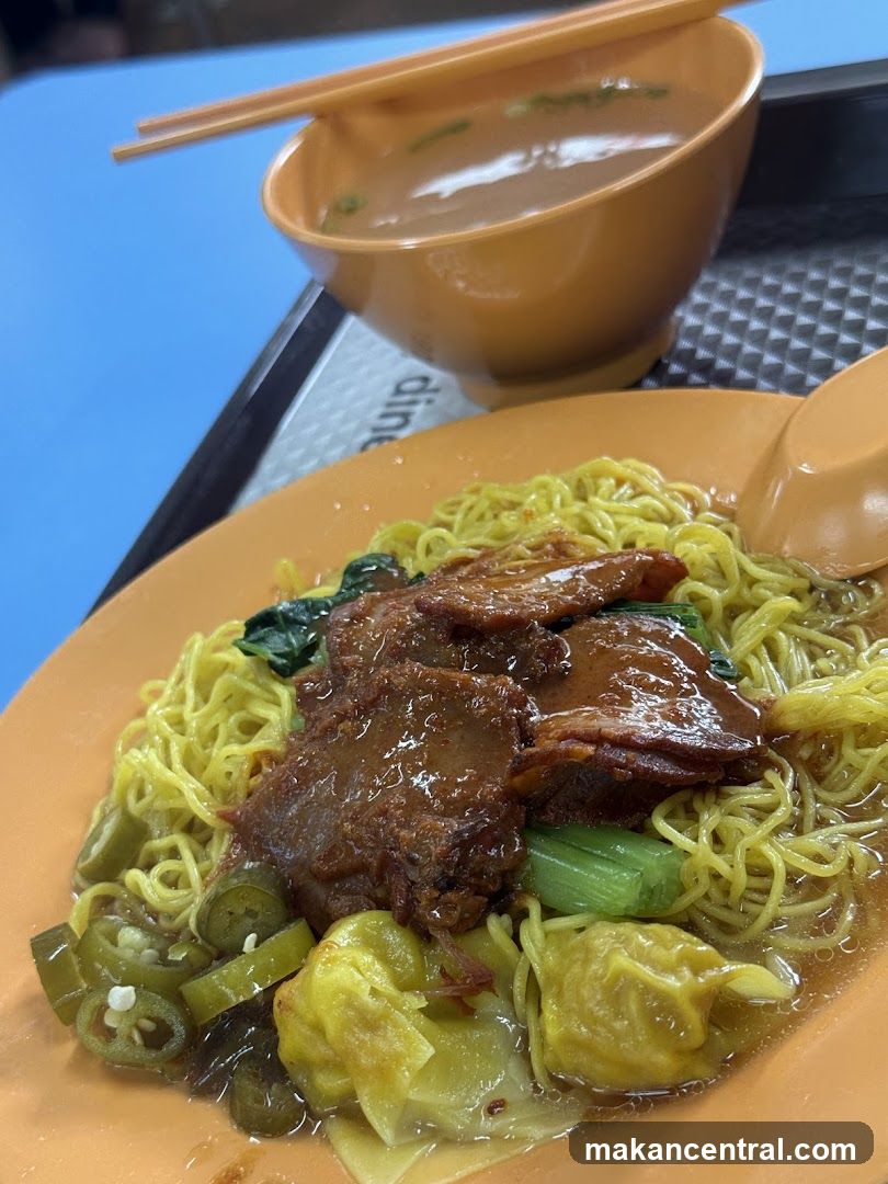 Noodles with Char Siu and Wontons