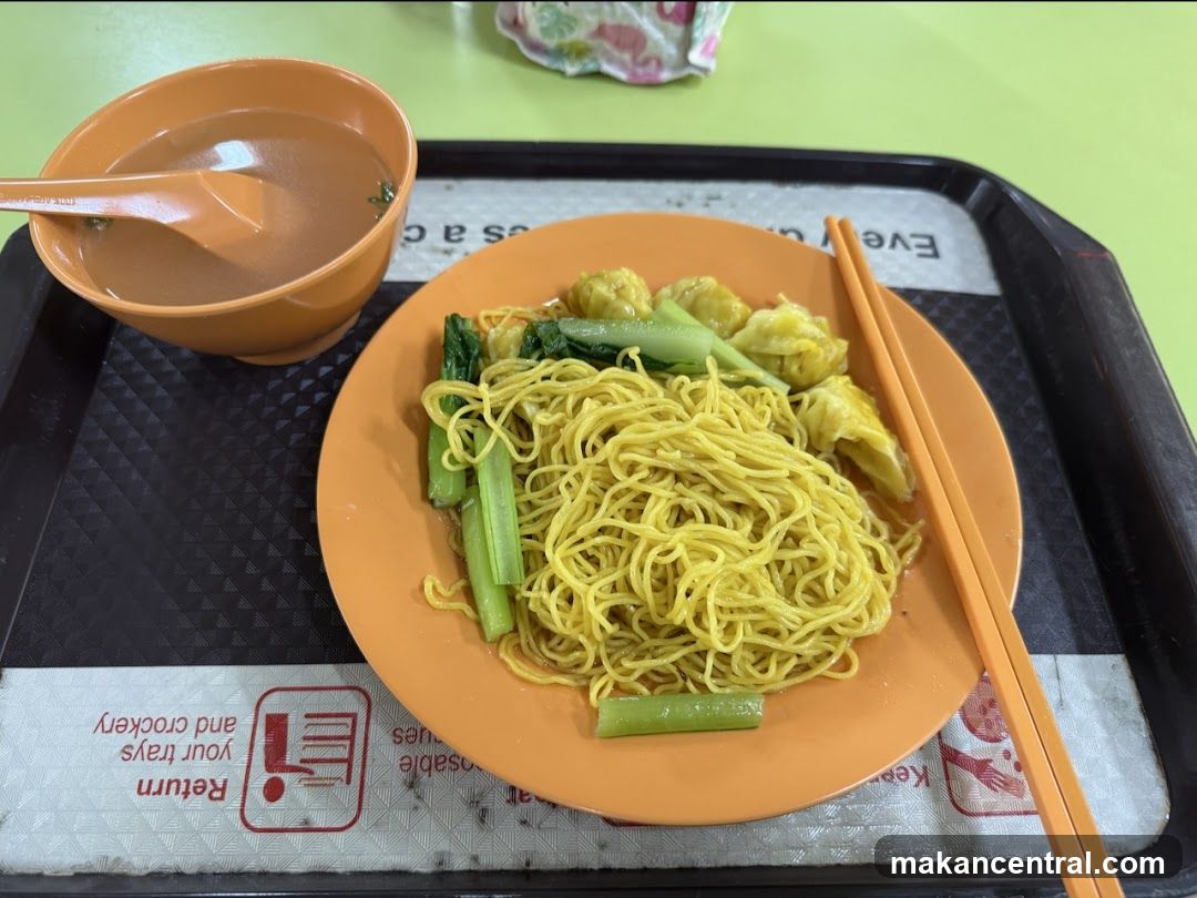 Noodles with Wontons