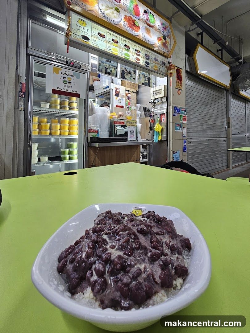 Dessert Stall with Red Bean Ice