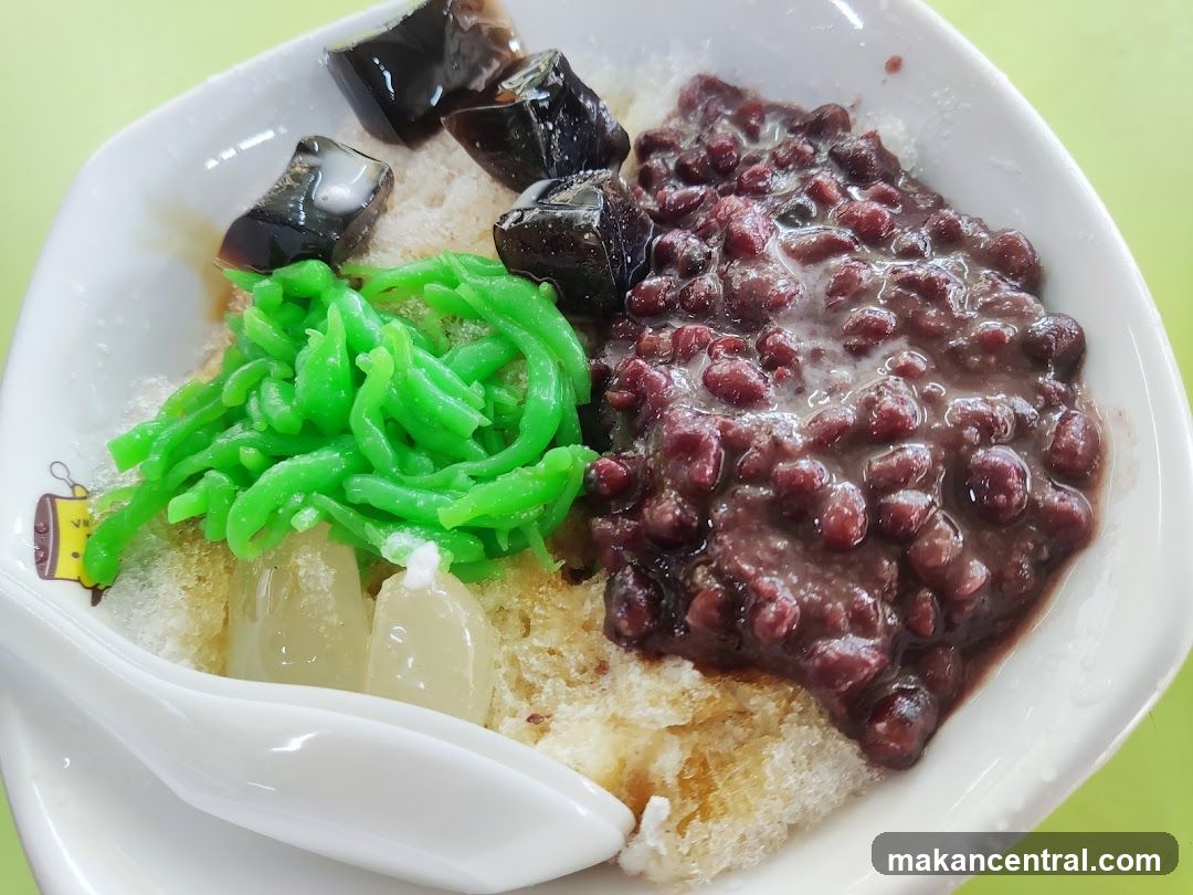 Dessert with Shaved Ice