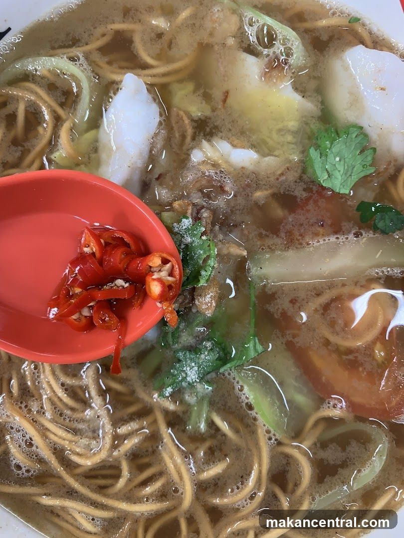 Noodle Soup with Chili