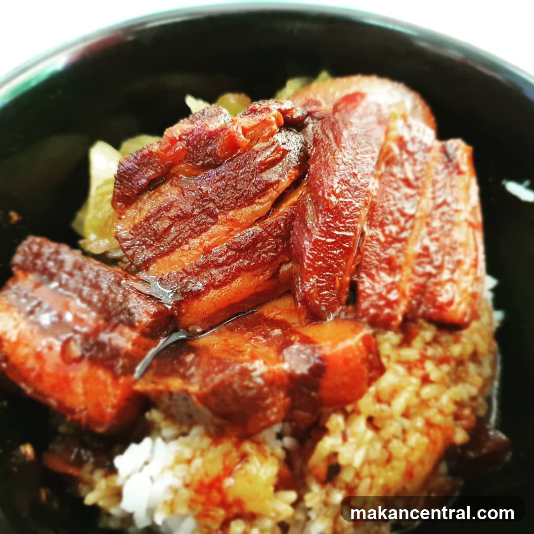 Braised Pork Belly with Rice