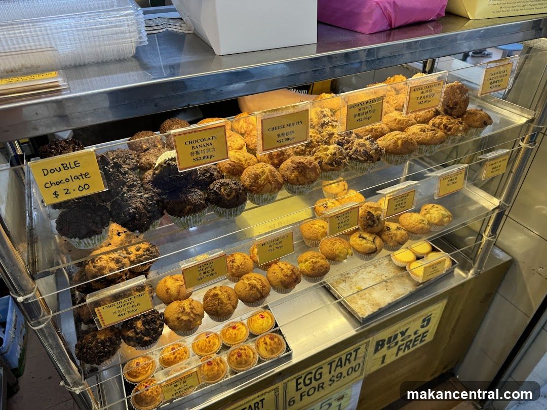 Muffins and Tarts Display