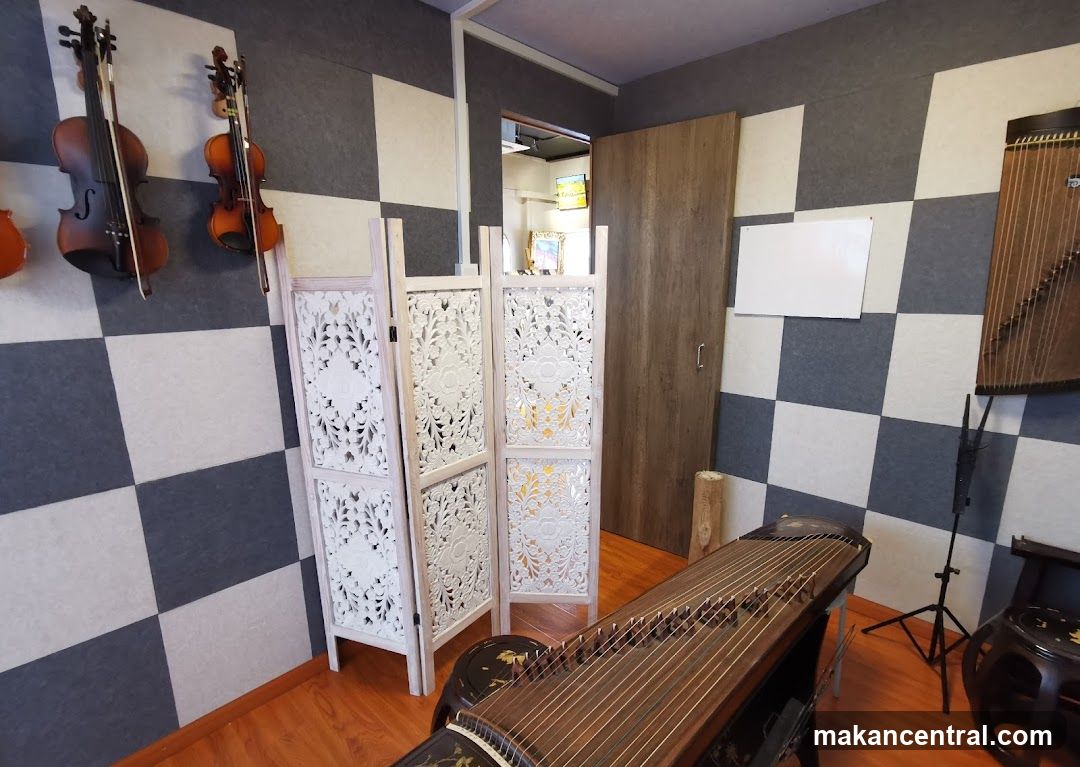Music Room with Instruments