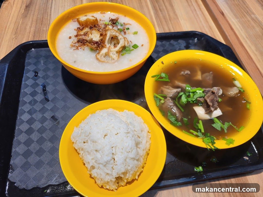 Congee and Beef Soup Set