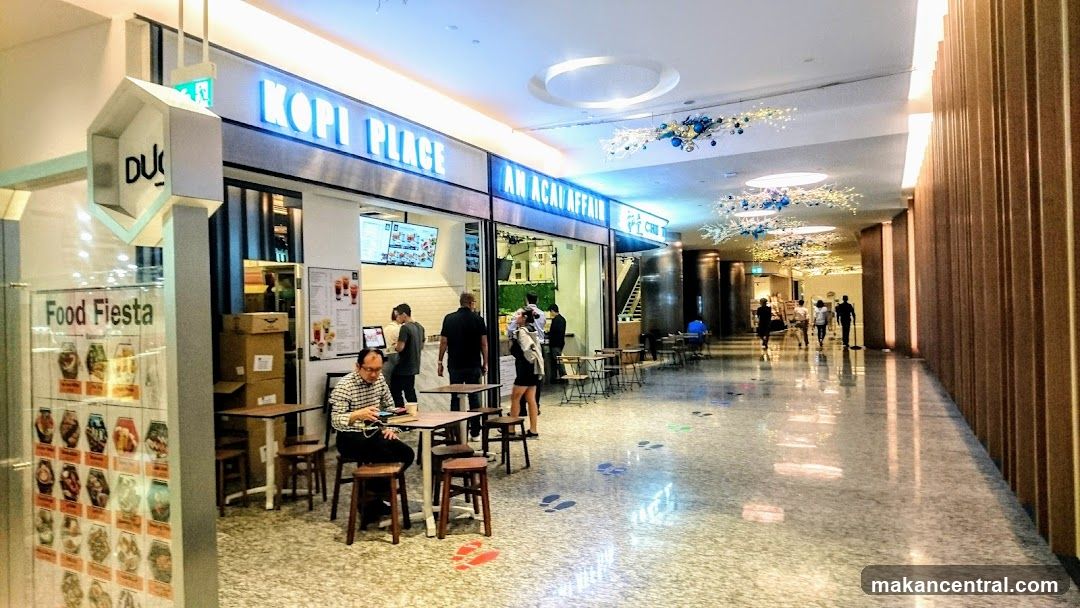 Food court with multiple eateries