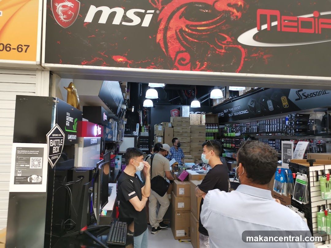 Computer Store Interior