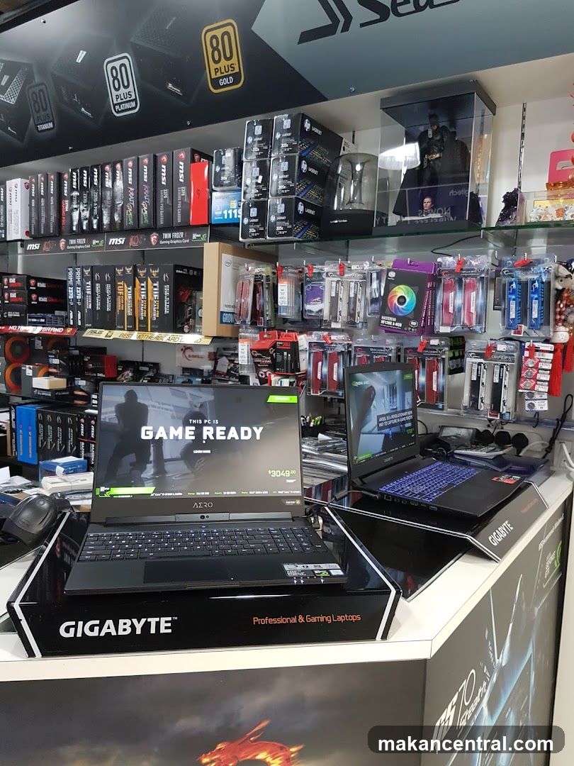 Computer Store Display