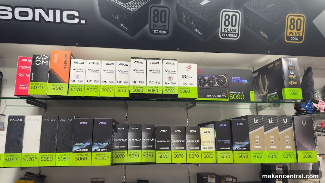 Computer Components Display