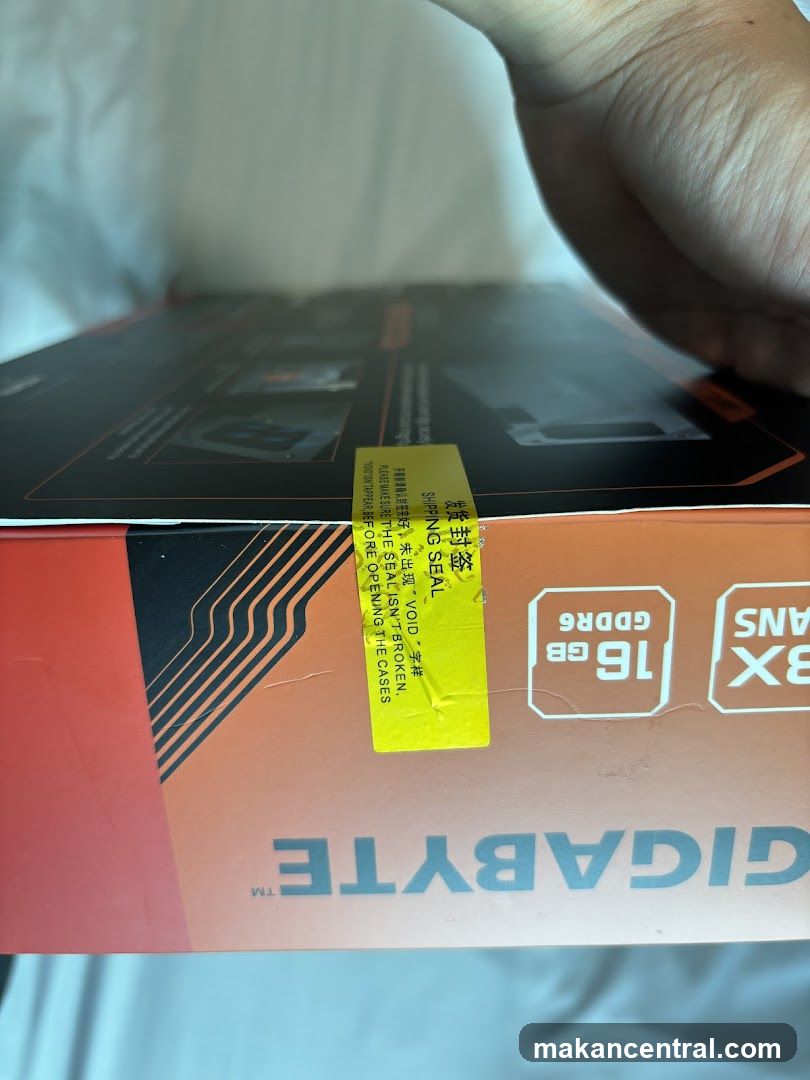 Gigabyte Graphics Card Box